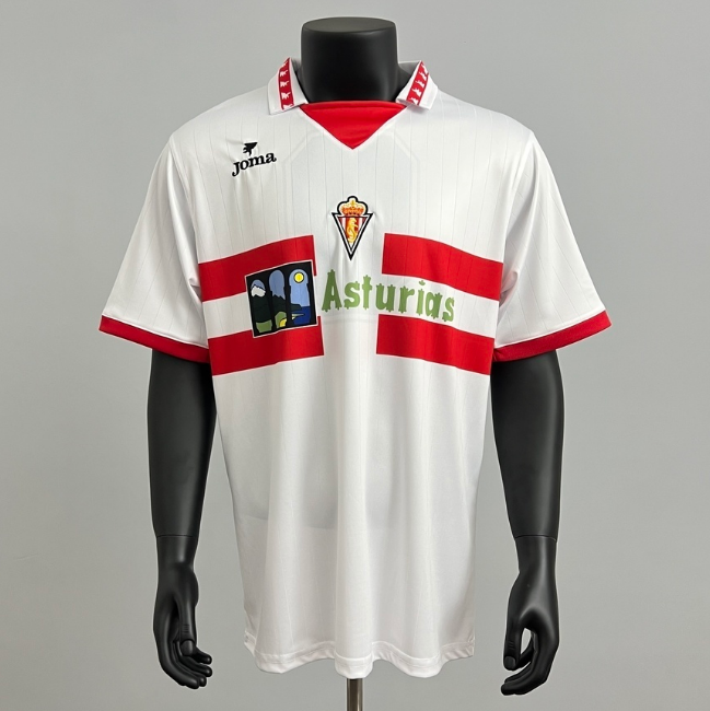 1996-97 Sporting Gijon Retro Away Soccer Jersey Shirt